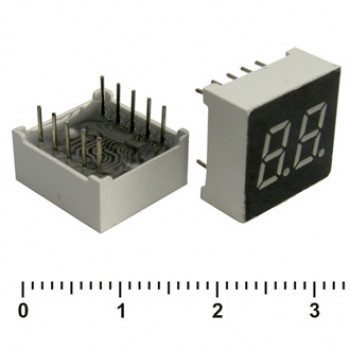 KEM-3203AR 0.3" красный 2 разряда ОК 