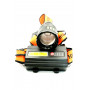 Фонарь налобный BL-T203-TG на с/диоде 1LED+COB (1+3 режима, ZOOM)