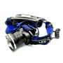 Фонарь налобный HT-235-4 на с/диоде 1LED +1GREEN (4 режима, ZOOM)