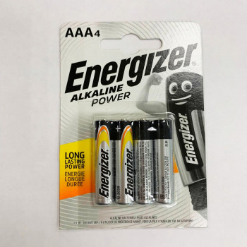 LR03 ENERGIZER Alcaline Power AAA элемент алкал (блистер 4шт)