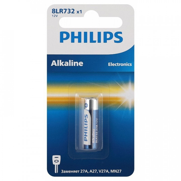 A27 PHILIPS 12V батарея