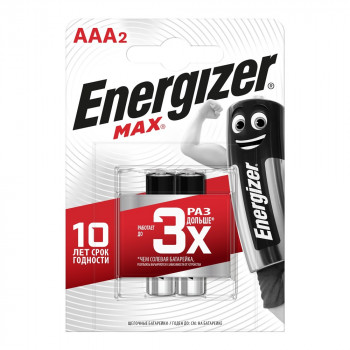 LR03 ENERGIZER MAX AAA элемент алкал (блистер 2шт)