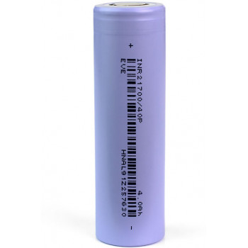 21700 4000mAh 3,7V INR21700/40P EVE Li-Ion (высокотоковый 50A) 
