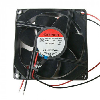 PF80251B1-000C-A99 12V 0.34A 80*80*25мм вентилятор (шариковый подшипник)