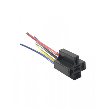 TRV 5pin колодка с проводами 100мм для автомобильного реле (крест)  