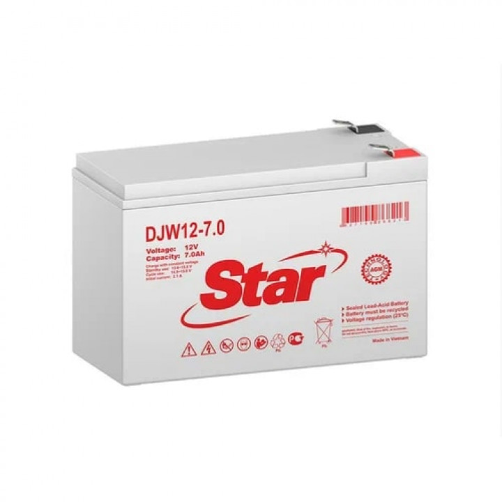 DJW12-9.0 12V 9Ah STAR аккумулятор свинцовый