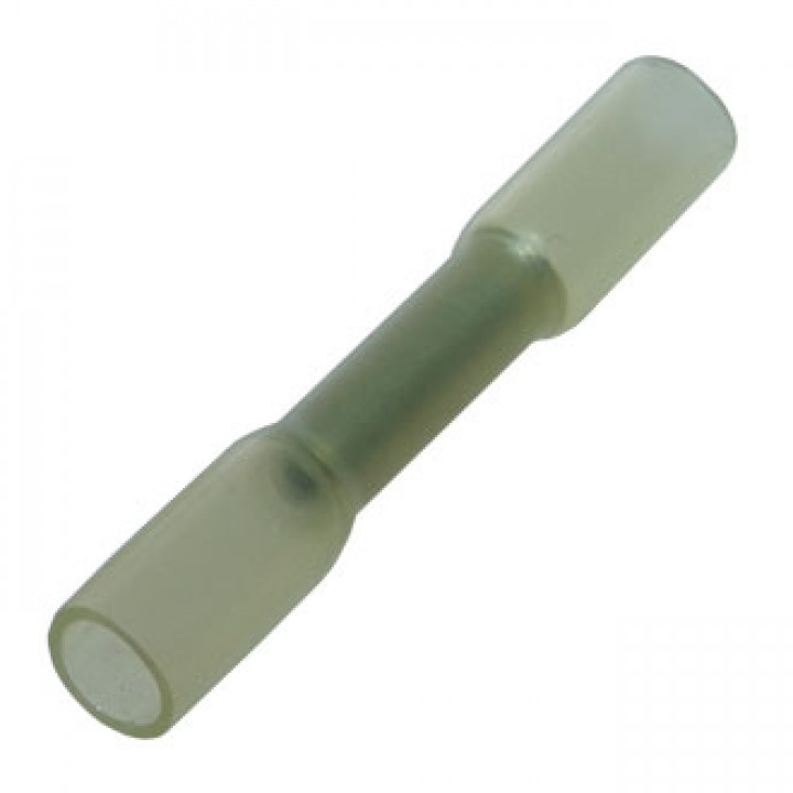 Трубка соединительная обжимная BHT0.5 в термоусадке белая Китай