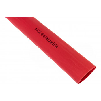 Трубка термоусадочная клеевая 3:1 12*1000мм красная Н-5(3x) M 12/4 REXANT                           