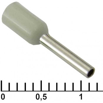 Наконечник для обжима изолир 8 мм, провод 0,75 кв.мм DN00708 Ruichi