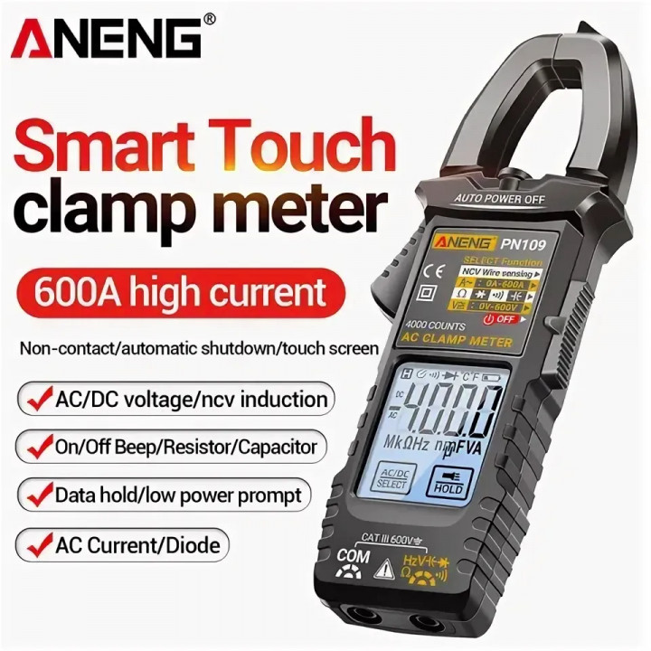 PN109 токовые клещи переменного тока Aneng