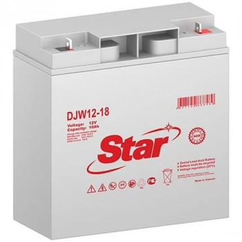 DJW12-18 12V 18Ah Star аккумулятор свинцовый