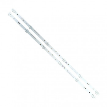 Планка LED CRH-CN32VS6303002060D3503KREV2.1 (комплект 2 шт 568мм 6 линз 3V/Led)