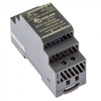 HDR-30-24 KEEN SIDE блок питания импульсный на DIN-рейку 24V 1.5A