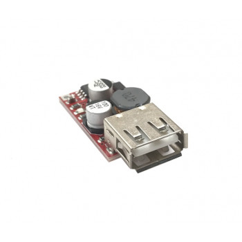 Понижающий DC-DC преобразователь 5V 3A с USB-портом (вход 8-40V) 