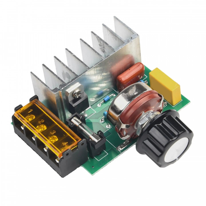 Регулятор мощности 4000W 220VAC симисторный 
